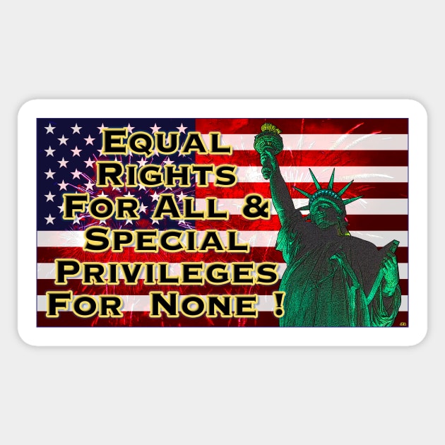 Equal Rights For All! Sticker by JEAndersonArt